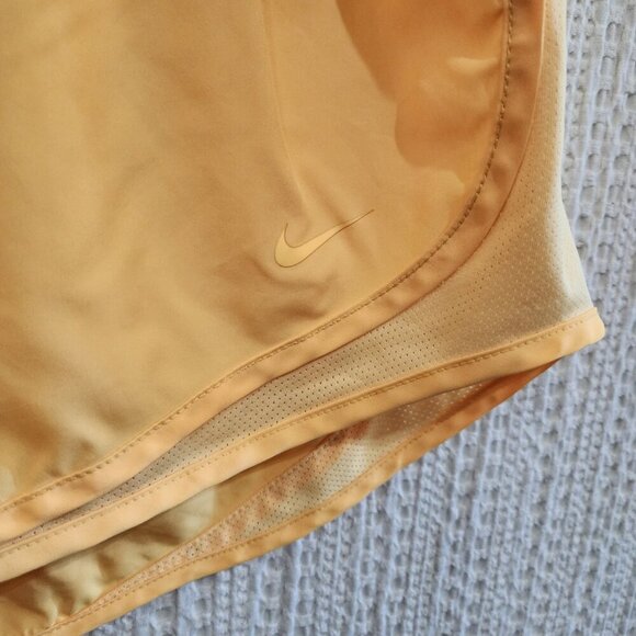 Nike Tempo Plus Size Brief Lined Athletic Running Shorts in Yellow Size XXL - Picture 5 of 12